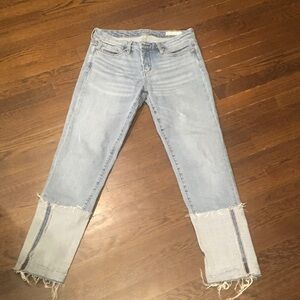 Blank NYC Light Blue Cropped Jeans